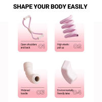 Banda Elástica De Goma De Latex Para Yoga Y Gimnasio Resistencia De Mano Equipo De Fitness Para El Hogar Expansor De Pecho Forma 8 - details 1