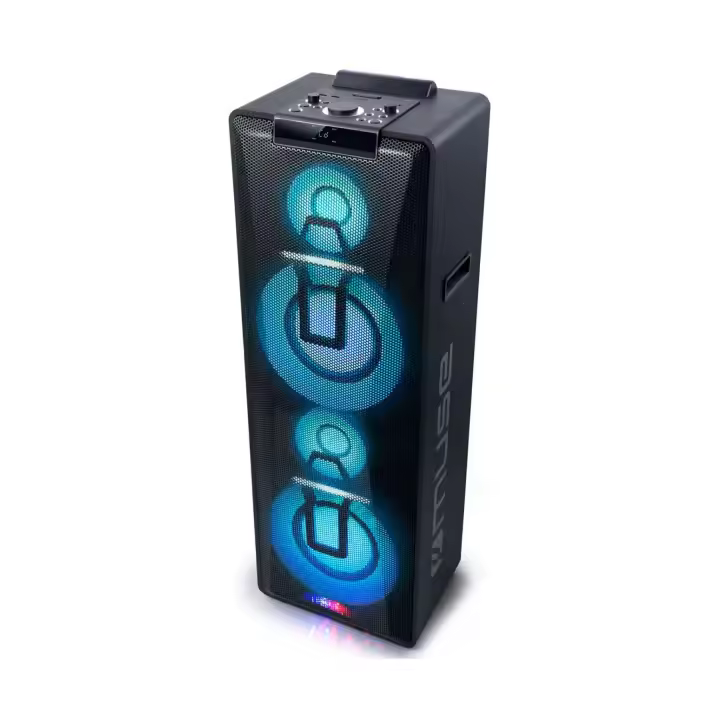 MUSE M-1990 DJ Negro / Altavoz de fiesta & karaoke - 1