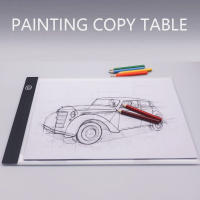 Tablero De Dibujo LED A4/A5 Con 3 Niveles De Brillantez Juguete De Pintura Para Niños Tablero Dimmable Para Dibujos Y Rompecabezas Regalo - details 11