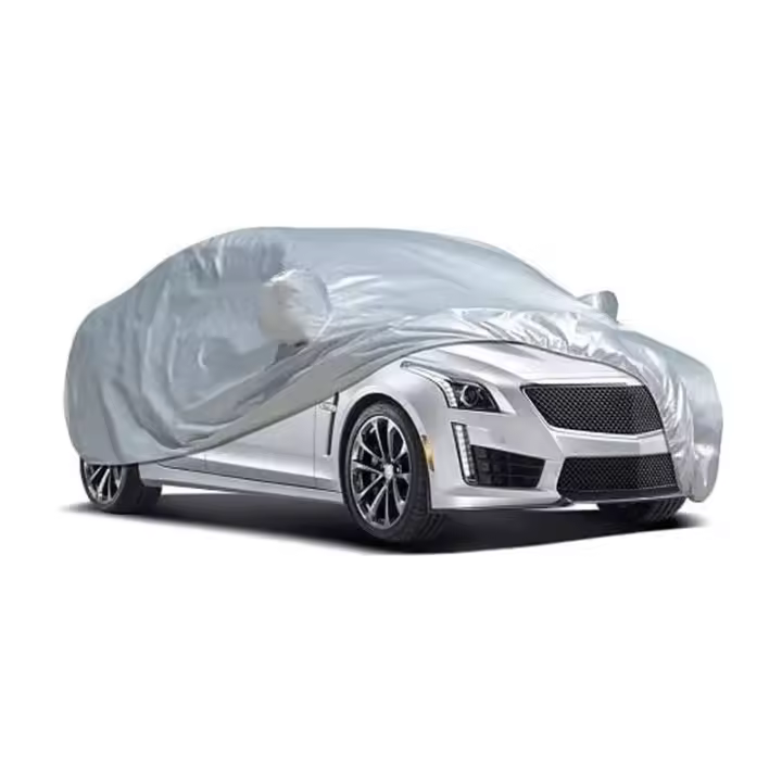 Funda de Coche Exterior, Cubierta de Coche Impermeable Antipolen y Rasguño Universal, 482x175x109 cm/ - 1