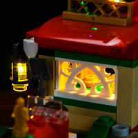 Luz LED Para Bloques De Construcción Santa's Delivery Truck Set 40746 Brick Bling Store Accesorios De Iluminación Para Juguetes Compatible Con Lego - details 7