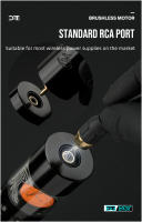 Kit De Máquina De Tatuaje Inalámbrica Con Motor Brushless Y Batería Recargable Diseño De Descompresión Pluma Rotativa De Aleación De Aluminio Para Tatuadores Profesionales - details 5