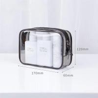 Neceser transparente, Neceser transparente, Bolsa de Cosméticos Impermeable para Hombre y Mujer,17cm * 12cm * 6cm - details 4