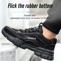 Botas De Seguridad Para Hombre Y Mujer Antideslizantes Transpirables Con Punta De Acero Ligeras Y Respirables Para Trabajo - details 6