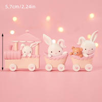 Topper De Pastel De Tren Marrón Con Animales Para Niños Decoración De Cumpleaños Bebé Fiesta De Aniversario Con Giraffa Oso Elefante Mono - details 22
