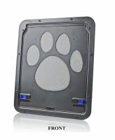 Puerta Para Mascotas Con Cerradura Segura Y Magnética Para Perros Y Gatos Instalación Fácil En Ventanas Y Puertas De Jardín Universal - details 2