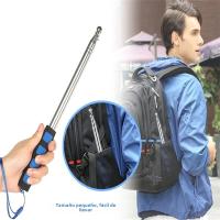 Bastón Telescopio De Bandera Con Correa Y Puntero De Enseñanza Acero Inoxidable Guía Turística De Bandera - details 1