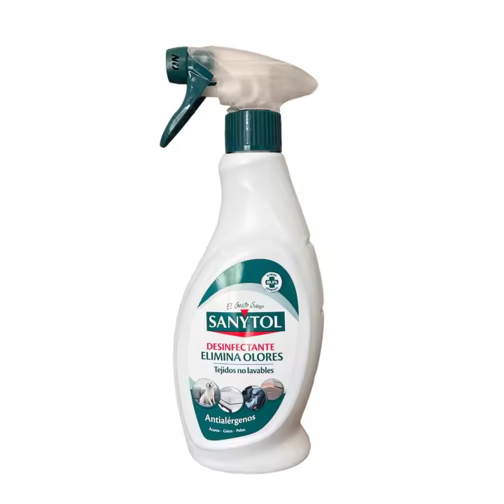 SANYTOL, Desinfectante Elimina Olores, Tejidos No lavables- Antialérgenos- 500ml - 1