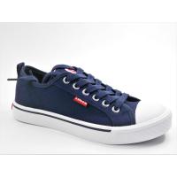 LEVIS FOOTWEAR AND ACCESSORIES LEVIS Zapatillas de Lona Azul Marino con Puntera de Goma y Cordones Ajustables - details 0