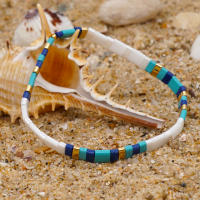 Pulsera Go2boho Miyuki Con Cuentas Tila Para Mujeres Joyería Bohemia Regalo De Amistad Pulsera De Moda Casual/Sporty - details 3