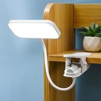 Lámpara De Escritorio LED Recargable Con Clip Lámpara De Mesa USB Control Inteligente Dimmer Moderno Material ABS Y PP - details 2