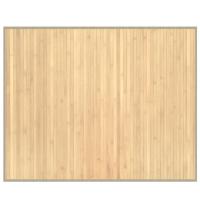 vidaXL Alfombra rectangular bambú 80x100 cm Color Negro,  Natural,  Marrón y mas Alfombras de área  Alfombra de Piso para Sala de Estar Dormitorio Habitación Salón - details 0