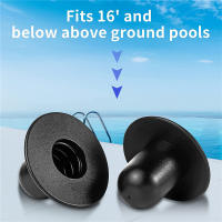 Tapa De Desagüe Para Piscina 1PC Kit De Repuesto Para Bomba De Agua Y Estrainer De Pared Para Intex Bestway - details 1
