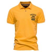 Novedad de verano, tops estampados de talla europea, camisas POLO de manga corta informales con solapa para hombre - details 10
