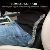Cojín De Asiento De Coche Universal Para Todas Las Estaciones Almohadilla De Butt Cómodo Soporte Lumbar Dual Verano Frío Pequeño Para Cintura - details 4
