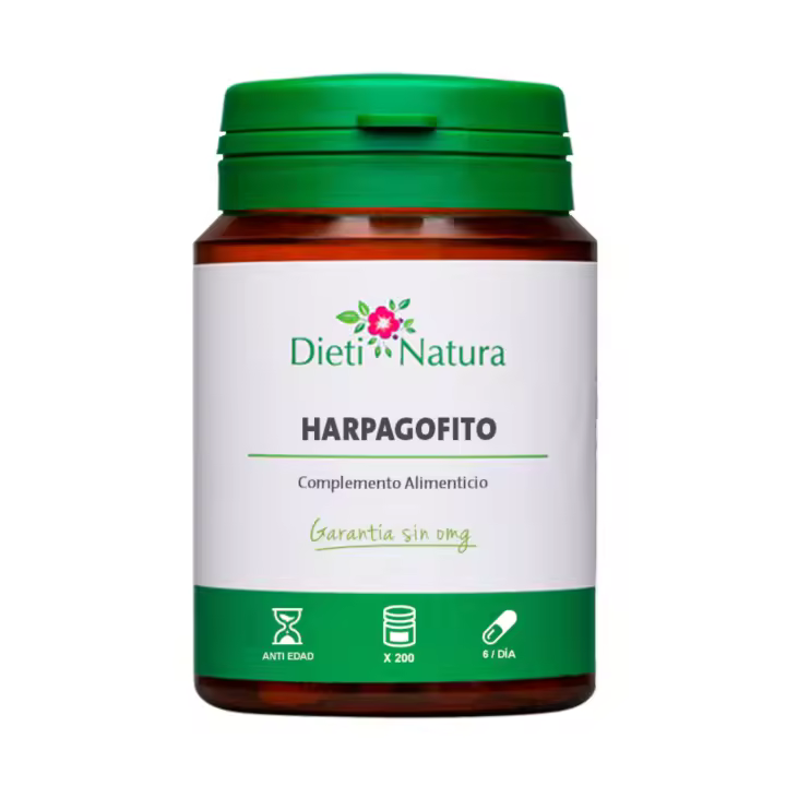 Dieti Natura Harpagofito 200 Cápsulas Blandas - Harpagofito Sensibilidad Articular - Movilidad y Tendones - 1