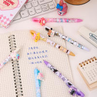 Sanrio Dibujos Animados 12/36pcs Bolígrafo De Gel Erasable De Resina Lindo Para Estudiantes Regalo De Papelería Azul Con Firmas - details 4