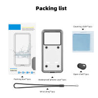 Funda Impermeable Para Teléfono Compatible Con Apple/Huawei/Samsung/Xiaomi Cubierta Completa Transparente Antipolvo Y a Prueba De Agua - details 19