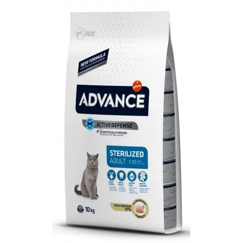 Advance Gatos Esterilizados 10 Kg - 1