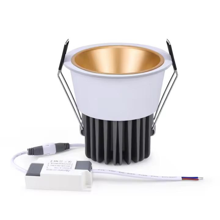 Spotlight LED COB De Aluminio Revestido Recipiente Alta Calidad 5W 7W 9W 12W Bombilla De Iluminación Para Techo 110V 220V Luz De Bajo Perfil Para Hogar - 1