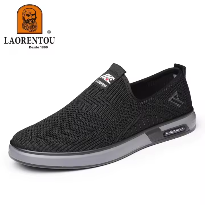 Zapatos De Deporte Casuales Para Hombre LAORENTOU Transpirables De Malla Ligeros Con Suela Suave Antideslizantes Para Running Al Aire Libre - 1