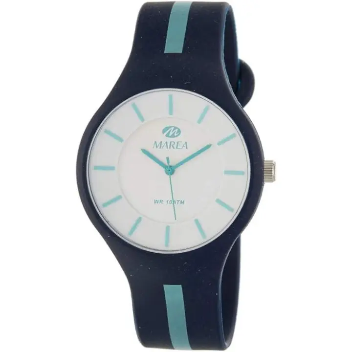 Reloj Hombre B35324/13 Wave Azul | De Silicona 100m Resistente Al Agua - 1