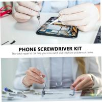 Kit De Reparación De Gafas Con Destornillador Y Llavero Herramientas Precision Portátiles Para Relojes Y Gafas Material De Acero Inoxidable Tamaño Único Color Plata - details 6