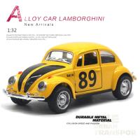 Volkswagen Beetle De 1:32 En Metal Con Función Retroceso Regalo Ideal Para Niños Modelo Clásico De Coche De Juguete A988 - details 2