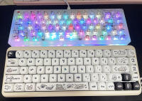 Naught Cat Teclas De Juego Mecha Mx 140 Teclas Perfil MOA PBT Teclas Sublimación Para Teclado Mecha Gaming Blanco Negro - details 22