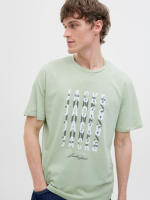 Jack & Jones SS25 Hombre Pack 2 Camisetas de Algodón Mod JJDELVIN logo estampado Moda Casual Informal REF 247813 - details 6