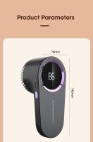 Limpia Ropa Eléctrico USB Recargable Pelusa Rascador Teléfono Móvil Pantalla Lint Remover Trimmer Cinturón Lavie Life Blanco Negro - details 15