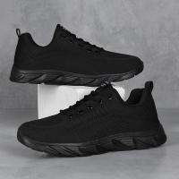 Zapatos Casuales Para Hombre Ligeros Y Transpirables Zapatillas Deportivas Con Suela Antideslizante Y Cómoda Malla Superior Para Caminar Y Jugar Tenis - details 3