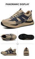 Zapatos De Seguridad Para Hombre Con Punta De Acero Antideslizantes Indestructibles Antipinchazos Para Trabajo Y Deporte - details 7