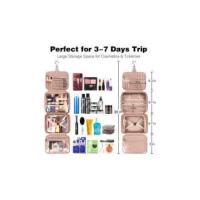 Bolsa de almacenamiento de moda para Mujer, Bolsa de viaje portátil para Cosméticos, Bolsa de tocador, Bolsa de almacenamiento para juegos de tocador - details 2