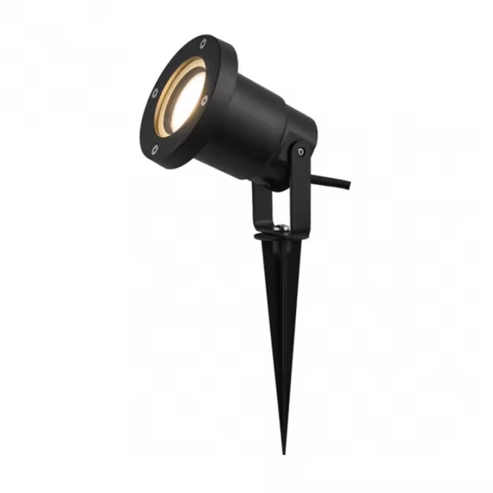 Pincho Exterior Clavos Negro Policarbonato IP65 16,2x9,8d - Faroles FABRILAMP - 1