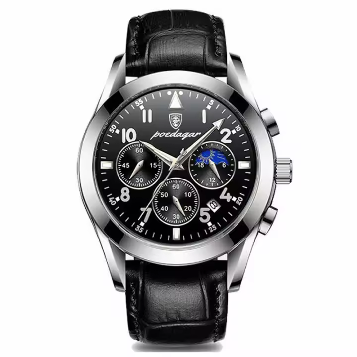 Nuevo reloj de cuarzo con tecnología negra para hombre, tendencia de moda para estudiantes masculinos, reloj para hombre - 1