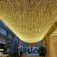 1 Pack Luces De Icicles Para Navidad Guirnalda De Icicles Para Decoración De Patio Porche Bodas Y Fiestas Interior Y Exterior - details 11