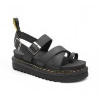 Sandalias plataforma negro y blanco para mujer pulsera tobillera planta acolchada ajuste hebilla muy comodas y ligeras para mujer tendencia 2025 dana - details 3