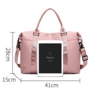 Bolsa de viaje, Bolso Deportivo, Bolso de Gimnasio, Bolso de viaje de fin de semana de un solo hombro para Mujer, separación Seca y húmeda, Gran capacidad - details 0