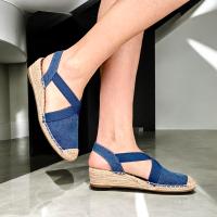 Calzados soraia, Sandalias de Esparto con Cuña para Mujer. - details 4