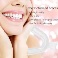 Juego De Protección Dental Ortodóntica Suave Farulete Protector De Dientes Antisnore Y Blanqueador De Dientes Guardia De Bocata Material EVA Para Adolescentes Y Adultos - details 0