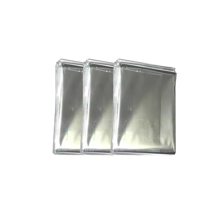 Manta De Sobrevivencia Para Camping Pequeña Portátil Y Al Aire Libre Manta De Aislamiento Con Protección Solar De Aluminio - 1