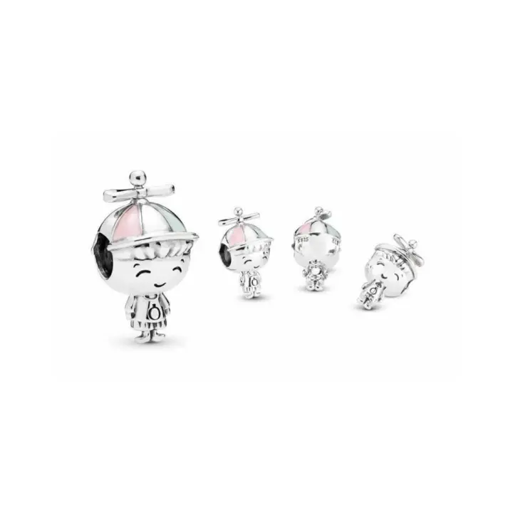 Charm Pandora Niño con Gorra de plata con esmalte rosa y verde 798015ENMX PANDORA Raíz Joyas de Plata Promoción 3x2 en Joyas de Pandora Joyas Pandora MUJER inicio Charm Pandora Mujer Pandora Original - 1