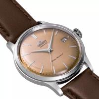 ​reloj automático hombre Orient Bambino “Copper”  RA-AC0M15Y Limited Edition 38,4mm 30m WR correa de cuero - details 6