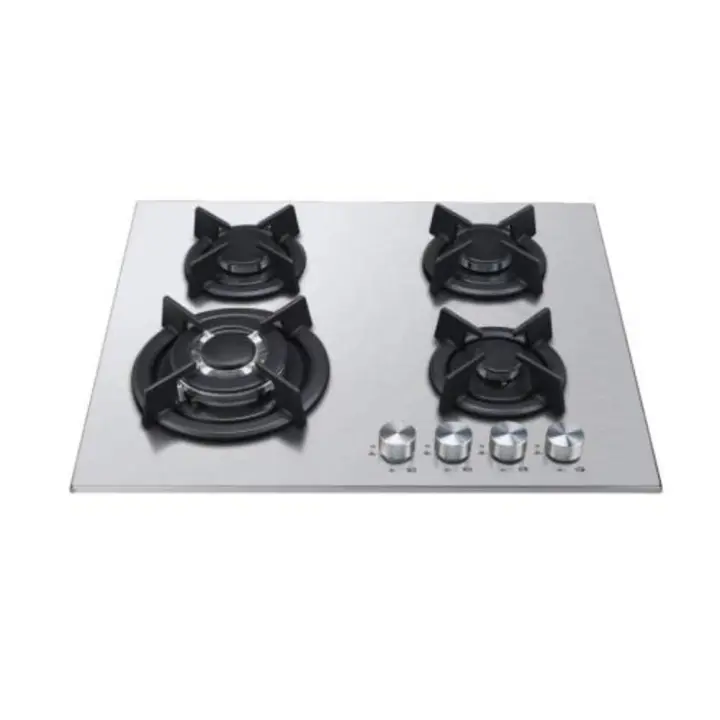 Corbero Placa de gas CPGXY6059X 62 cm, 4 zonas, Inox - 1