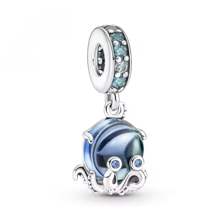 Charm colgante Pandora 791694C01 Lindo pulpo - 1