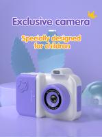 Cámara Digital Para Niños 1080P HD Con Lente Doble Regalo Con Papel De Impresión Stickers Y Bolígrafos Cámara Selfie Con Tarjeta SD De 32G - details 1