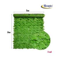 Artificial Jardín Protección Visual, proteccióny Anti Viento, Valla De Hiedra Artificial Decoración, Privacidad Protegida, Para Decoración Exterior(Size:1x3m) - details 5