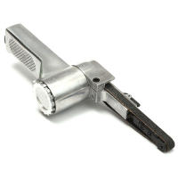 Bricolaje Herramienta De Lijado Pneumática 3/8" Air Belt Sander Con Manguera De Aire Para Máquina De Trabajo En Ángulo Set De Lijadores 16000RMP - details 0