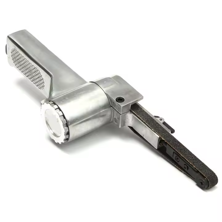 Bricolaje Herramienta De Lijado Pneumática 3/8" Air Belt Sander Con Manguera De Aire Para Máquina De Trabajo En Ángulo Set De Lijadores 16000RMP - 1